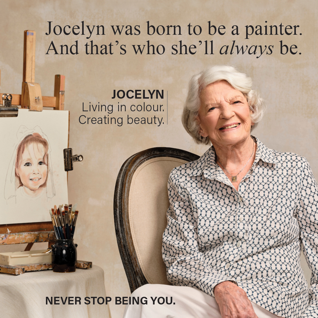 Jocelyn was born to be a painter. And that is who she'll always be.